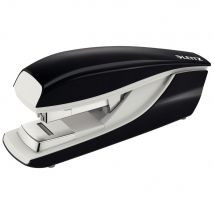 Agrafeuse Leitz NeXXt solide dotée de la technologie Flat Clinch - capacité 40 feuilles - compatible avec les agrafes 24/6 - 24/8 et 26/6 - bleue