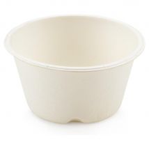 Coupe à dessert en canne à sucre - Lot de 25