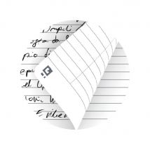 Cahier spirales A5 Oxford Touareg (14,8 x 21 cm) - 180 pages - papier recyclé - 90g petits carreaux - 5 x 5 mm - Couverture souple en carte kraft - 