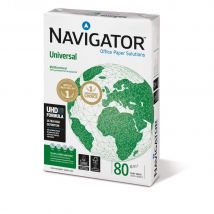 Papier A4 blanc Navigator Universal - 80g - CIE 169 extra-blanc - Ramette Papier de 500 feuilles - Lot de 5