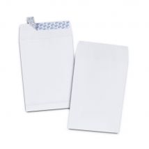 Enveloppe kraft format C4 30 x 229 x 324 mm 120 g/m² fermeture autocollante blanc - boîte 50 unités