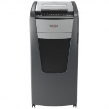 Destructeur de documents Optimum Auto+ 750M Rexel - coupe micro DIN P5 - 750 feuilles - corbeille 140 litres