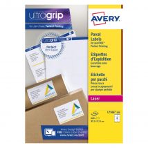 Etiquette adresse Avery L7166 - impression laser - 99,1 x 93,1 mm - blanc - 600 étiquettes