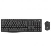 Ensemble clavier-souris Logitech - sans fil MK295 - Noir
