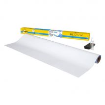 Film tableau blanc adhésif en rouleau Post-it Easy Erase - L.122 x H.242 cm