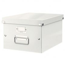 Boîte Leitz Click & Store Taille M - format A4 - capacité 17L - blanc