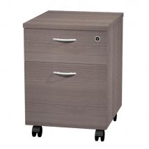 Caisson Mobile Pulse - 2 Tiroirs - Cendre