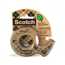 Dévidoir À Main Transparent En Plastique Recyclé Avec Rouleau Magic Recyclé Scotch