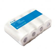 Papier d'essuyage - double épaisseur - gaufré - 50 feuilles - 229 mm - blanc