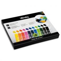 Schoolpack de 96 sticks de gouache 10g couleurs assorties