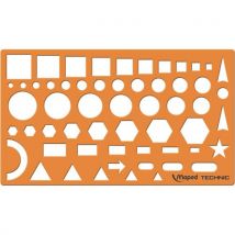 Trace-cercles technique Maped - Lot de 20
