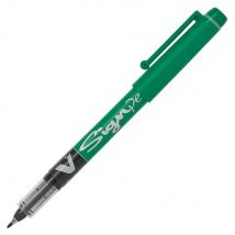 Pilot V-Sign Pen - 0,6 mm - vert - Lot de 2