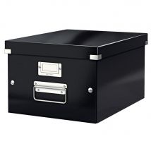 Boîte Leitz Click & Store Taille M - format A4 - capacité 17L - noir