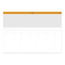 Sous-main Semainier Non Daté Rhodia - 42 X 59,4 Cm