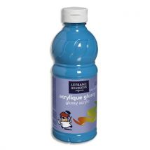 Peinture acrylique Glossy 500ml bleu turquoise