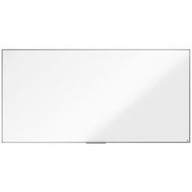 Tableau blanc émaillé Nobo Essence - Surface magnétique - Cadre Aluminium - L.240 x H.120 cm