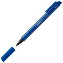 Stylo feutre Stabilo pointMax - pointe multi-fonction - bleu - Lot de 2