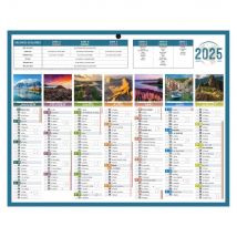 Calendrier bancaire Planète - 21 x 26,5 cm