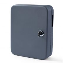 Armoire à clés - 20 clés - gris foncé