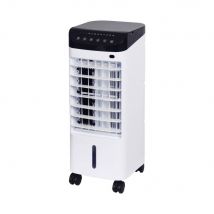 Rafraichisseur d'air mobile Domair KFC LED 65W - Télécommande - Blanc