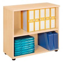 Meuble bas Pulse Tendance - sans portes - hêtre