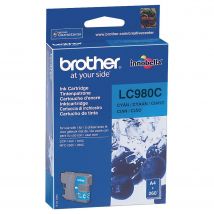 Cartouche jet d'encre Brother LC980C - cyan - 260 pages