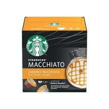Café Caramel Macchiato Starbucks pour machine Dolce Gusto - paquet de 12 capsules