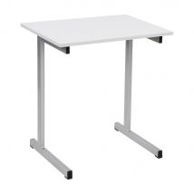 Table de formation classique 1 place - Gris