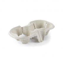 Porte gobelets en fibres 100% recyclées Huhtamaki - Lot de 480