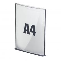 Plaque de porte format A4 coloris anthracite