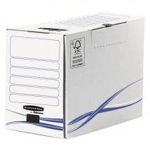 Boîte d'emballage - Fellowes 4460402, Boîte d'emballage, Rangement, Carton, Bleu, Blanc, Rectangle