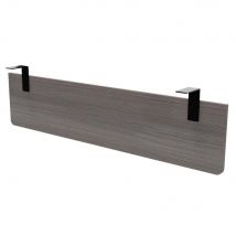 Voile de fond Triomphe , E-Link mélaminé L 160 cm Cèdre ,Pinces Noires