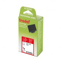 Cassette d'encre de rechange pour tampons Trodat Professional 6/53 - Rouge