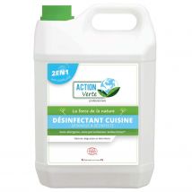 Désinfectant cuisine Action Verte - bidon de 5 litres