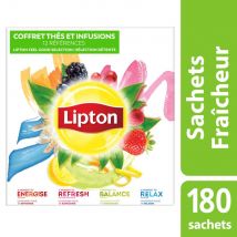 Coffret Thés et Infusions Feel Good Sélection - 180 sachets fraîcheur - boîte 12 x 15 unités