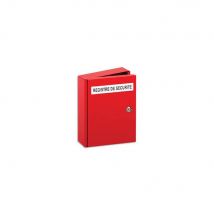 Coffret registre de sécurité Lifebox - protège le Livret de sécurité relatif à un ERP - L35xH26,5xP6,5 cm