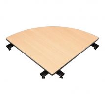 Table pliante Modulaire 1,4 de rond L70 cm - Hêtre