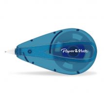 Roller de correction Mini Papermate - 5 mm x 6 m - jetable - bleu marine translucide