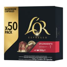 Café Forza L'OR Espresso - intensité 9 - Boîte de 50 capsules
