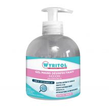 Gel désinfectant Wyritol pour les mains - hydro-alcoolique - sans parfum - 300 ml