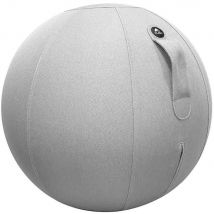 Siège ballon ergonomique pour bureau Alba Ergo Ball - Housse tissu Gris