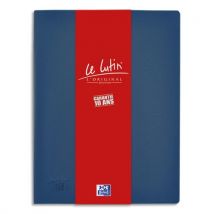 Protège documents à pochettes transparentes Le lutin - 10 pochettes / 20 vues - A4 - bleu