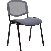 Chaise De Réunion & Visiteur One - Maille Filet,tissu - Gris