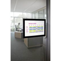 Duraframe pochette murale Durable Cadre d'affichage adhésif A5 - noir - paquet 2 unités