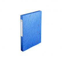 Boîte de classement Cartobox - dos 30 mm - 240 x 320 mm pour format A4 - bleu - Lot de 25