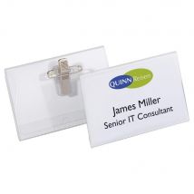 Badges tout en un combi Durable - paquet 20 unités