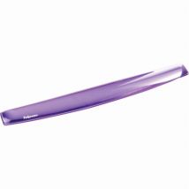 Repose-poignet pour clavier Fellowes Gel Crystal - violet