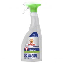Spray dégraissant désinfectant Mr Proper - Virucide EN 14476 - formule professionnelle - 750 ml