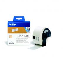 Brother DK-11208 - rouleau de 400 étiquettes - 38 x 90 mm - pour QL 1050, 1060, 500, 550, 560, 570, 580, 650, 700, 710, 720