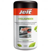 Lingettes Jelt Visugreen pour le nettoyage des écrans fragiles - boite de 70